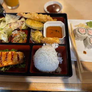 Salmon Bento Box