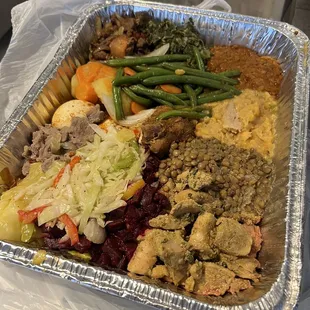 Katar Combo- small good for 2; under the injera