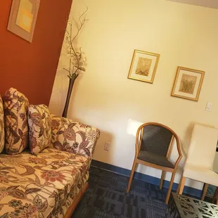 Cute inviting waiting room