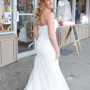 Stunning edit with wedding dress