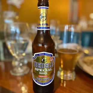Best Ethiopian beer on the menu (they have 4 total) -- this one had rich flavor while not too heavy, paired well w/ our meal