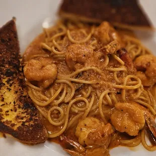 Shrimp Garlic Pasta