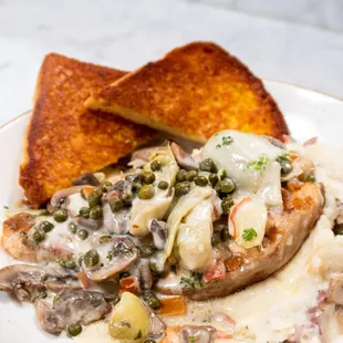 Salmon Piccata