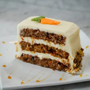 Slice of Carrot Cake