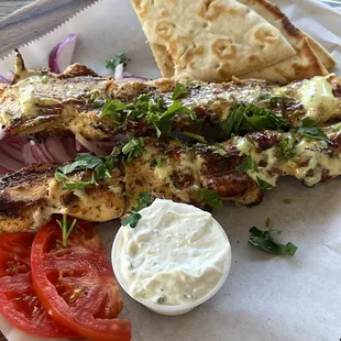 Chicken Souvlaki