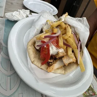 Chicken Gyros