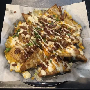 Loaded pita points