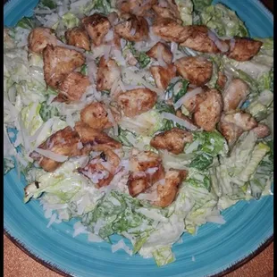 Chicken Caesar salad