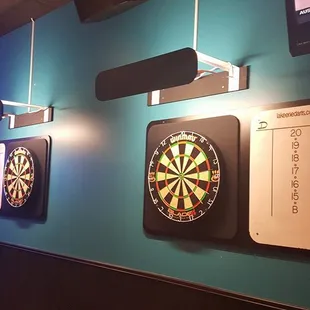 We have dartboards! Bring your own darts.