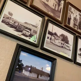 Pics of restaurant over the years
