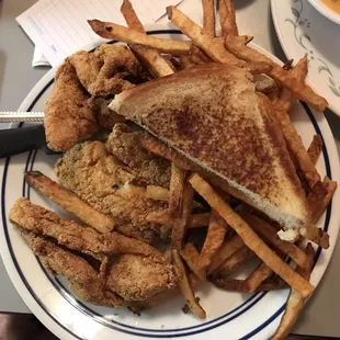 12oz Catfish with French Fries