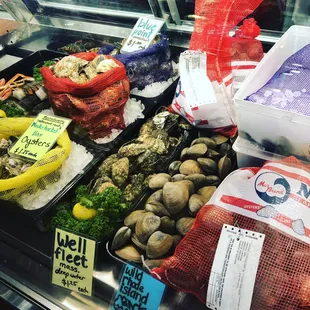 Oysters / Clams / Mussels / Lobster Tails The best selection of fresh seafood in Northeast Ohio