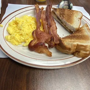 I ordered Two Eggs &amp; Biscuits / Toast, as shown in the picture.