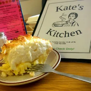 Very Best ever Coconut Cream Pie  you must try a slice. Wows delicious  Love