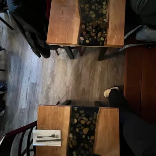 two people sitting at a table