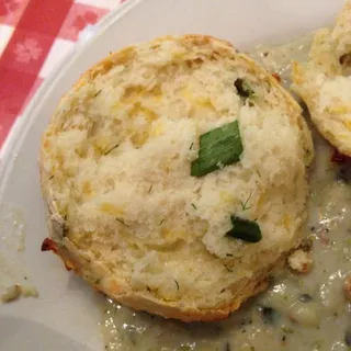 2 Cheese and Green Onion Biscuits