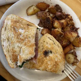 Prosciutto sandwich special