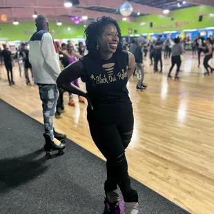 Kate's Indian Trail has an amazing skate floor. It's smooth that's always clean and free of debris.