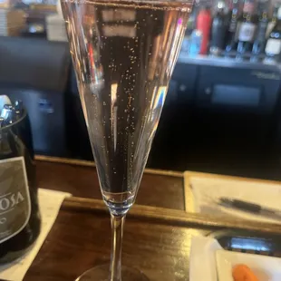 Bar tender recommended brut rose