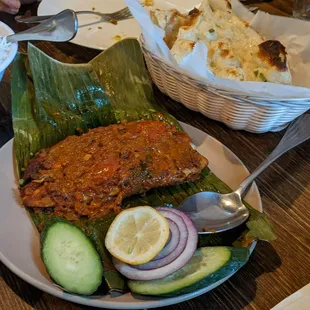 Fish in Banana Leaf