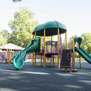 Playground surfacing was recently renovated for extra bounce and added safety!