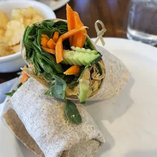 Hummus wrap