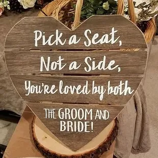 we have a number of signs  Why BUY them for your special day when you can rent them?