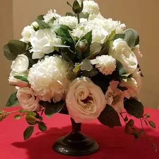 One of our elegant table center pieces.