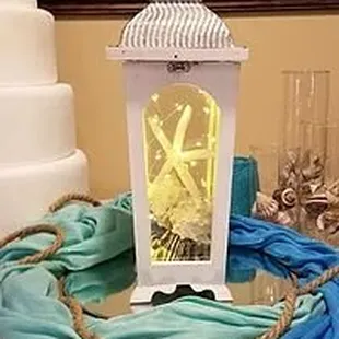 another one of our them laterns. perfect for a wedding party or even a luau