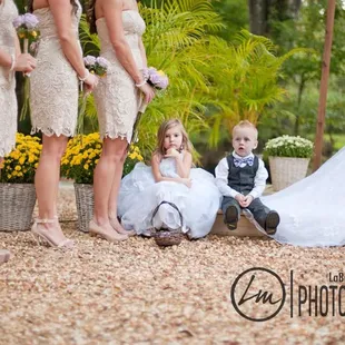 Flower girl and Ring bearer