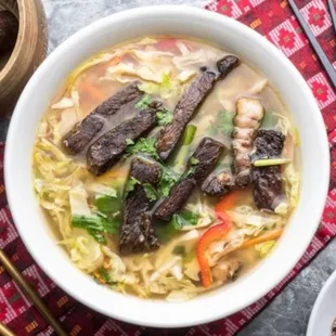 Buff Thukpa (Water Buffalo)
Tibetan Soup Noodles