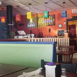 View of colorful interior