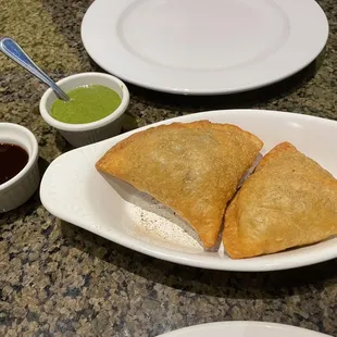 Lamb samosa