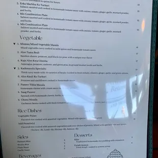 Menu 10/2022