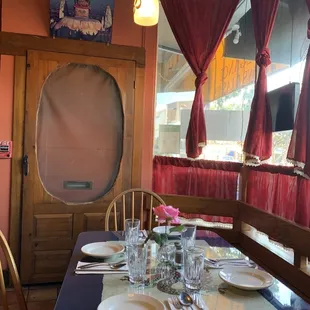 Inside