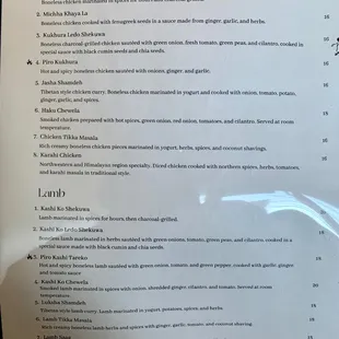 Menu 10/2022