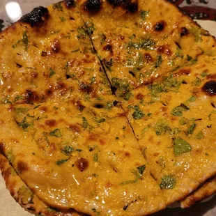 Garlic naan.