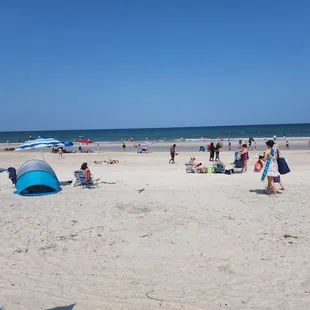 Perfect weather for a beach day