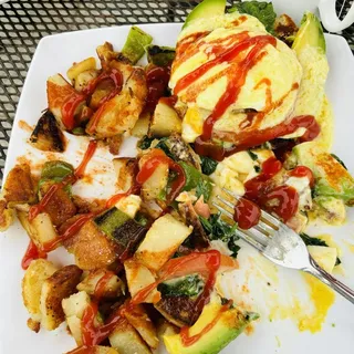 California Vegetarian Benedict