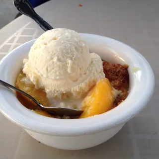 Kathy's Homemade Peach Cobbler