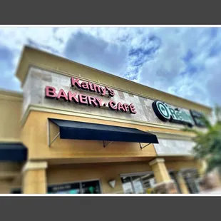 the outside of the building