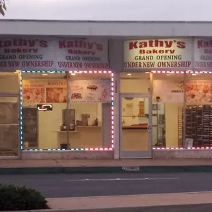 New bakery replacing a former bakery