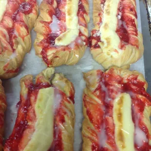 Just had their strawberry cheese Danish...OMG!