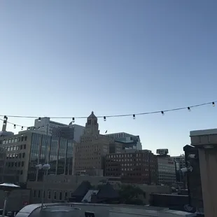 From the rooftop patio
