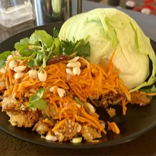 Crispy rice: loved this dish!