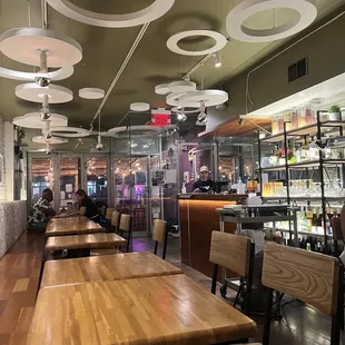 Indoor seating (outdoor available too!)