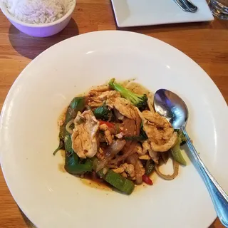 Pad Ka-Prow Lunch Special