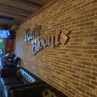the entrance to the pub