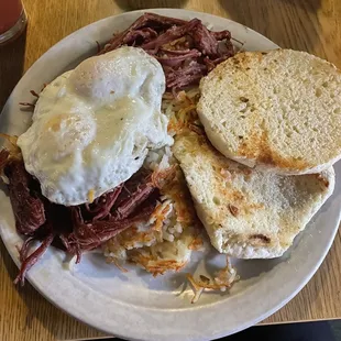Katie's Corned Beef Breakfast