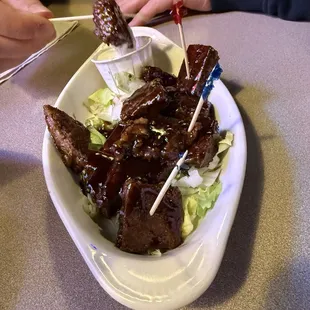 Veggie Beyond teriyaki bites